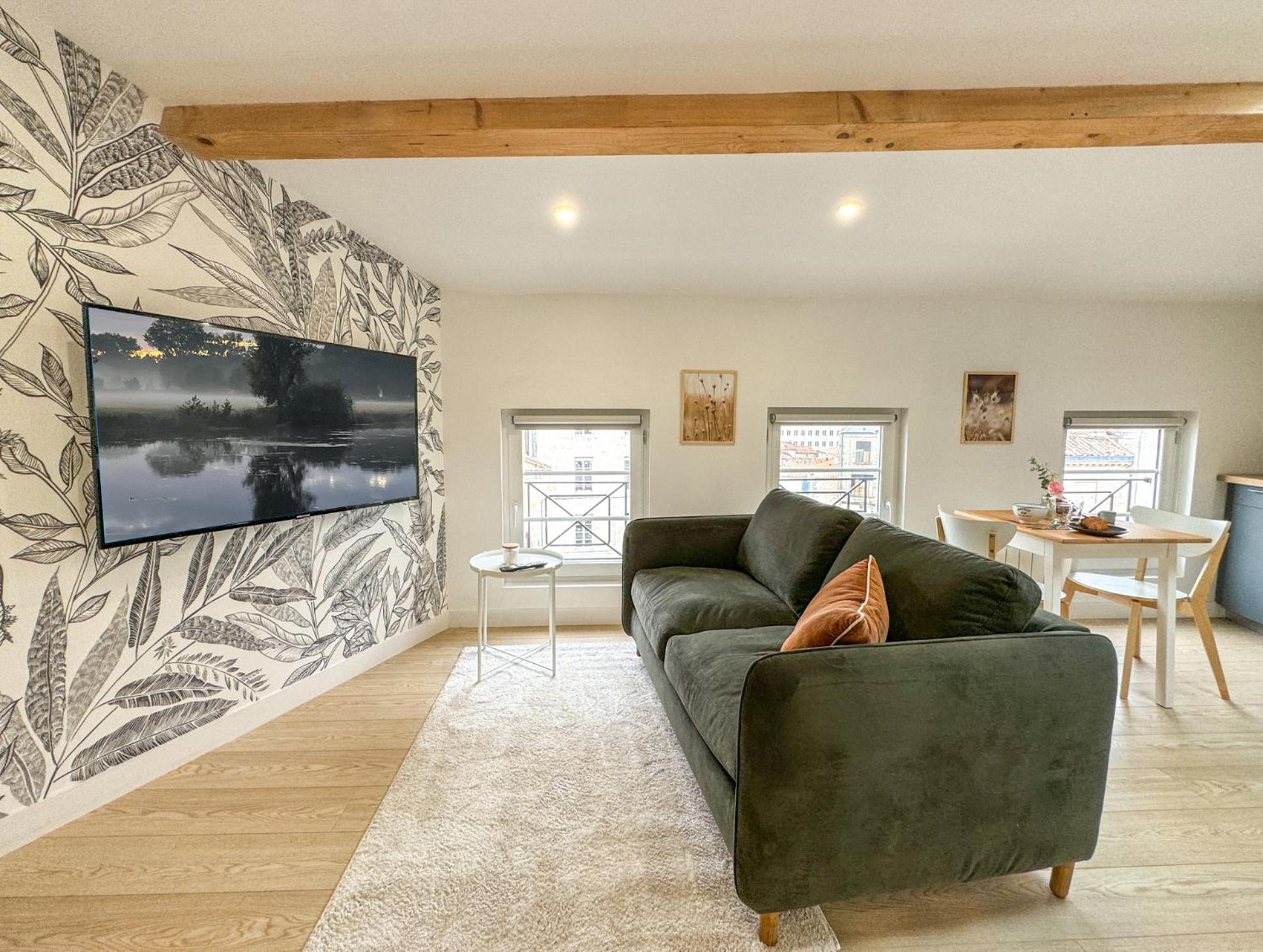 Cozy Niort Lägenhet Exteriör bild
